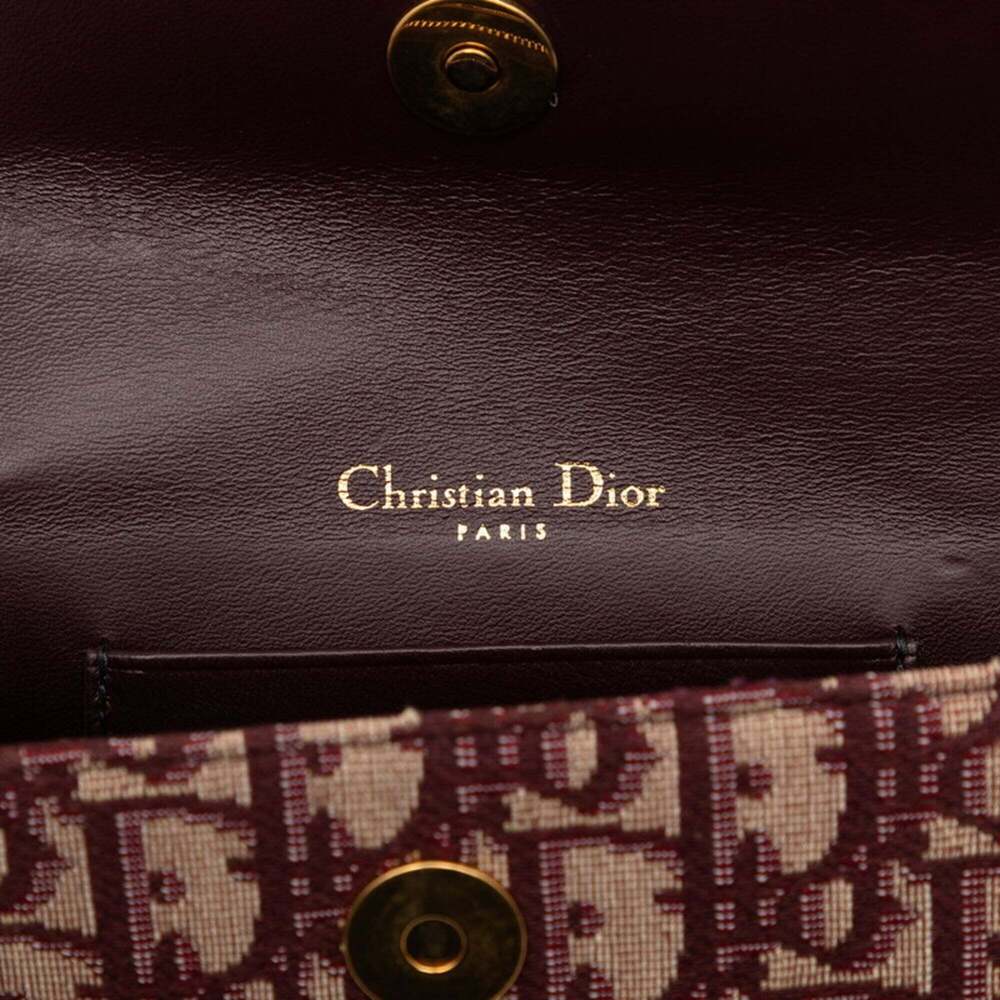 CHRISTIAN DIOR Cream Leather Shoulder Bag - Picture 5 of 6
